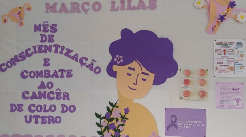 São Lourenço da Serra encerra ações do Março Lilás com foco na prevenção e cuidado com a saúde da mulher
