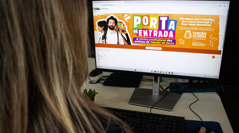 Taboão da Serra lança plataforma Porta de Entrada para cadastro de fazedores de cultura