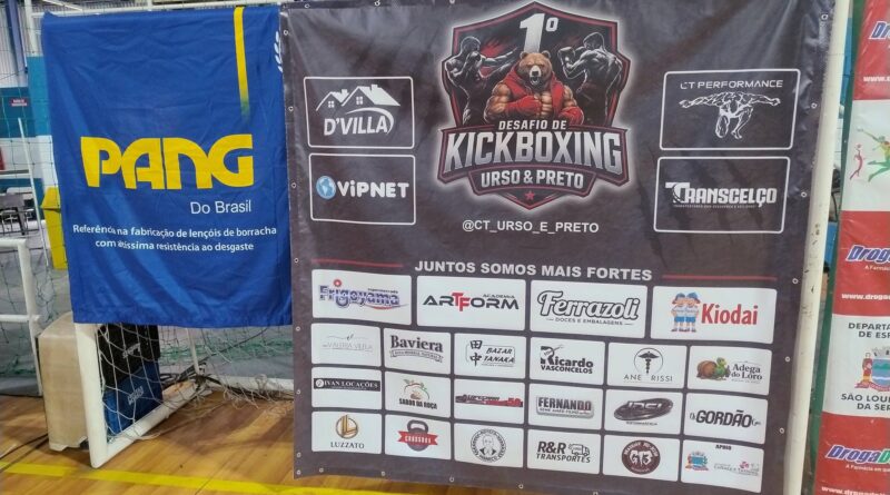 São Lourenço da Serra entra para o ringue e realiza grande espetáculo no 1º Torneio de Kickboxing