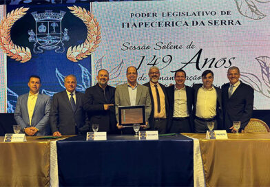 Ribamar Silva celebra os 149 anos de Itapecerica da Serra e recebe Título de Cidadão Itapecericano
