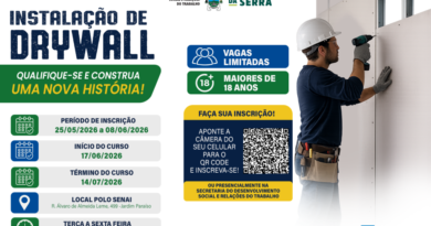Itapecerica da Serra abre inscrições para curso gratuito de Instalação de Drywall em Itapecerica da Serra